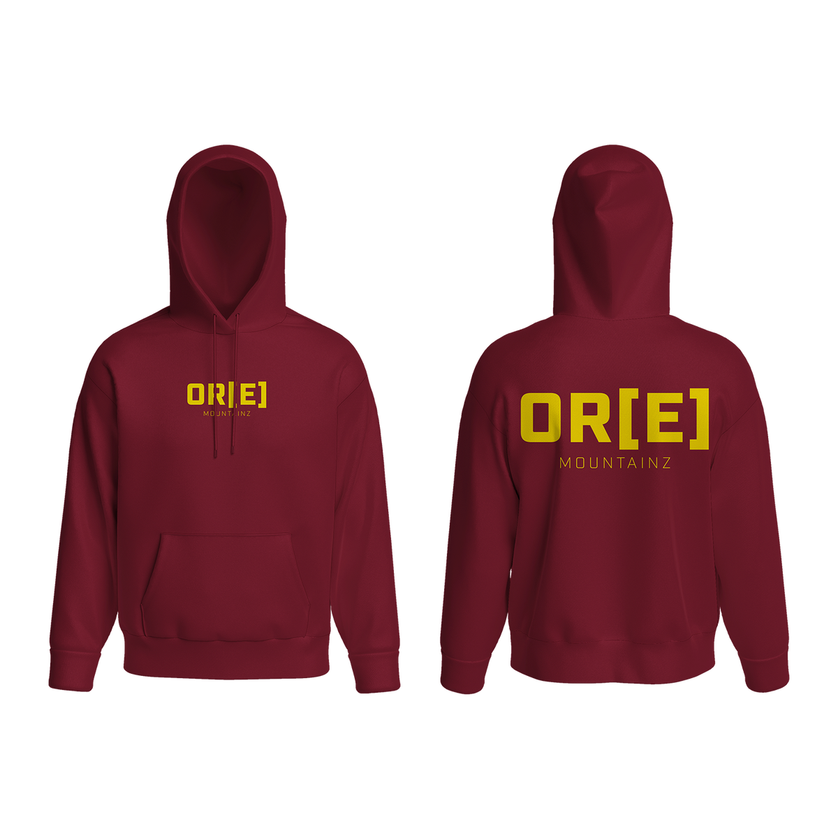 OR[E] - Basix Hood Font Burgund