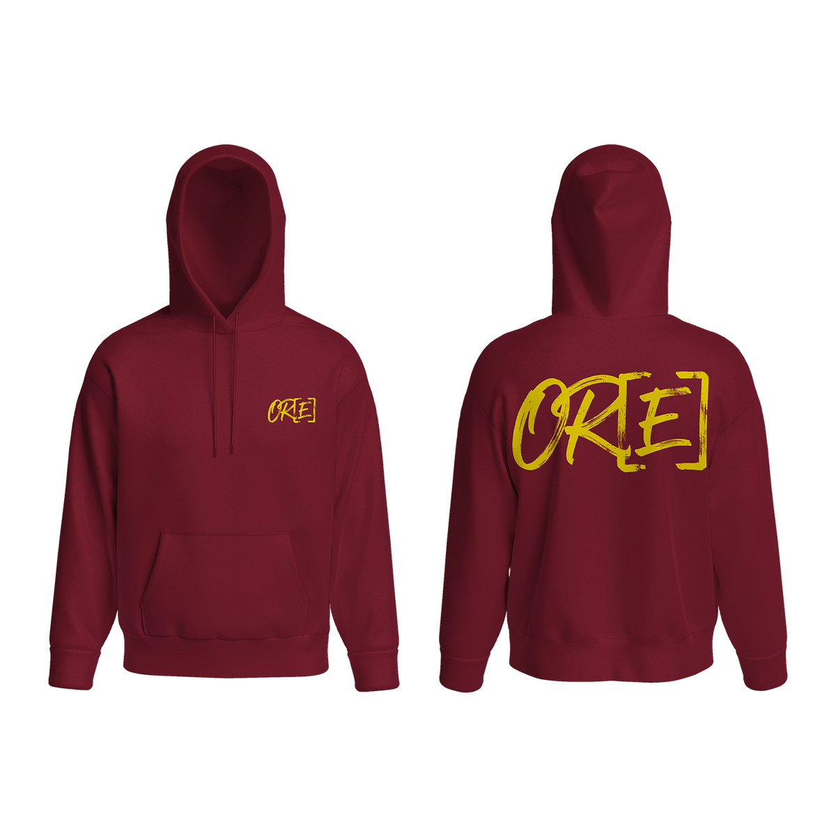 OR[E] - Basix Hood Stencil Burgund