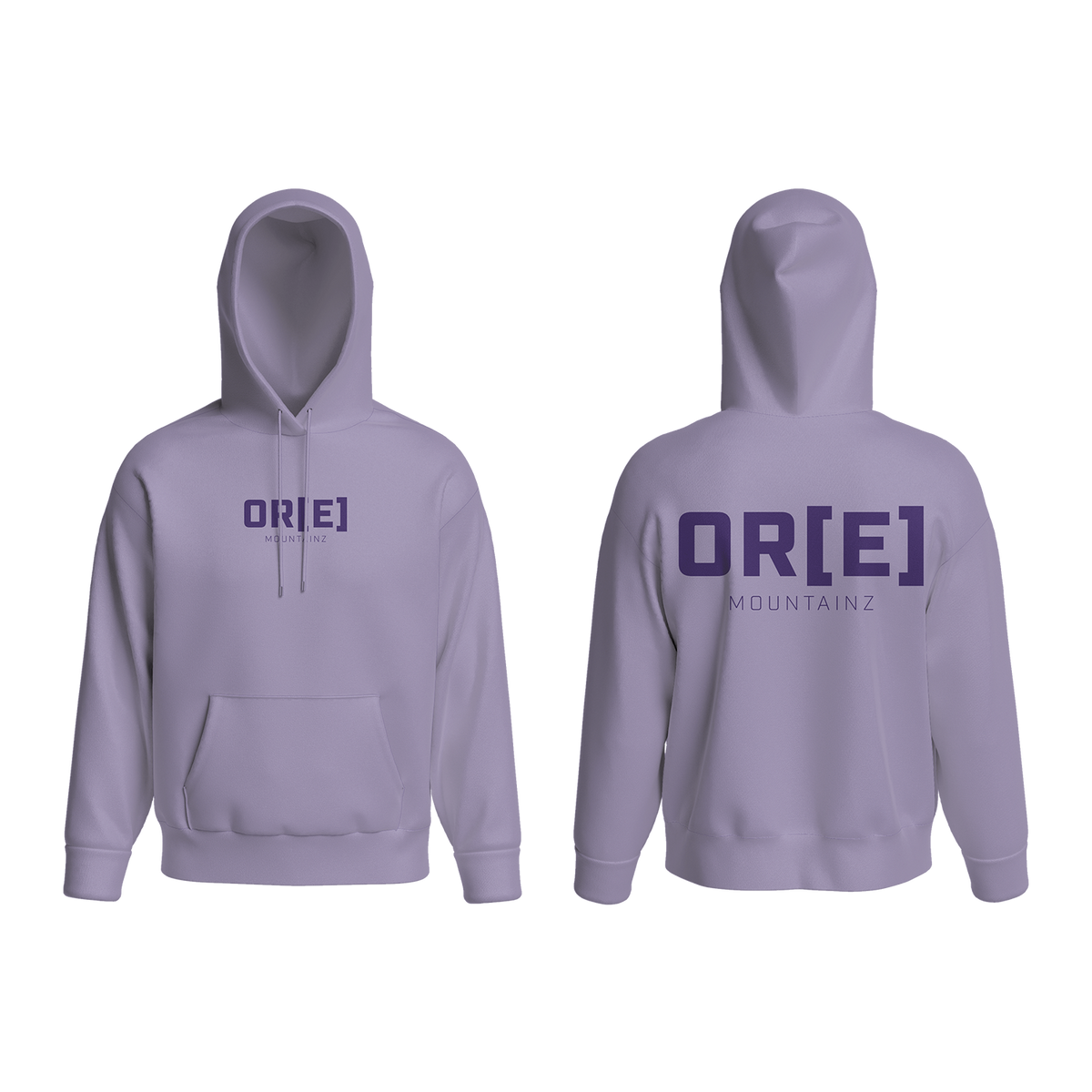 OR[E] - Basix Hood Font Purple