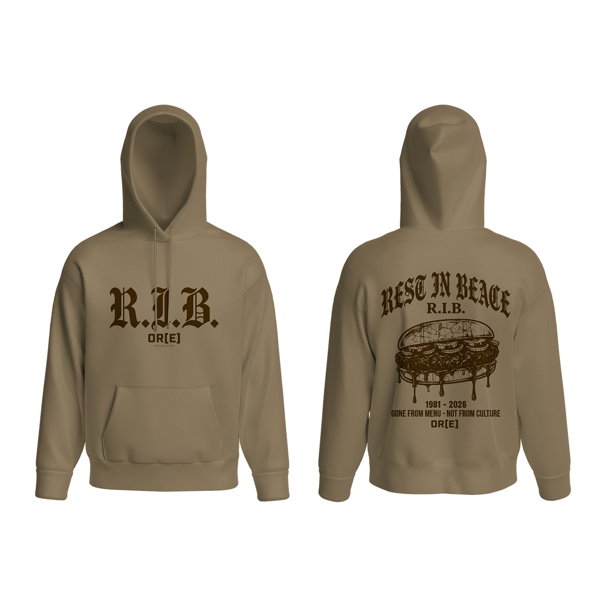 OR[E] - Desinz Hood R.I.B. Beige